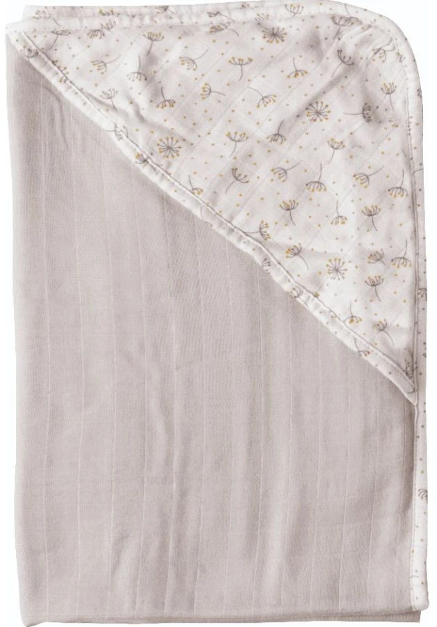 Bébé-jou Bebe-Jou Wish Grey Hydrofiel Badcape 3049062 3 Bébé-jou Bebe-Jou Wish Grey Hydrofiel Badcape 3049062