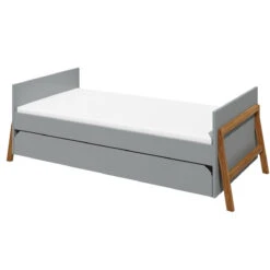 Bellamy Lotta Grey Babykamer: Ledikant/Juniorbed En Commode -Baby Producten Winkel bellamy lotta grey 70 x 140 cm ledikant juniorbed loszlo70 6 1