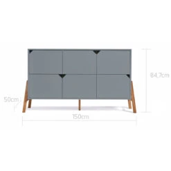 Bellamy Lotta Grey Babykamer: Ledikant/Juniorbed En Commode Met 6 Lades 21 Bellamy Lotta Grey Babykamer: Ledikant/Juniorbed En Commode Met 6 Lades -Baby Producten Winkel bellamy lotta grey commode met 6 lades loszko6s 3 1