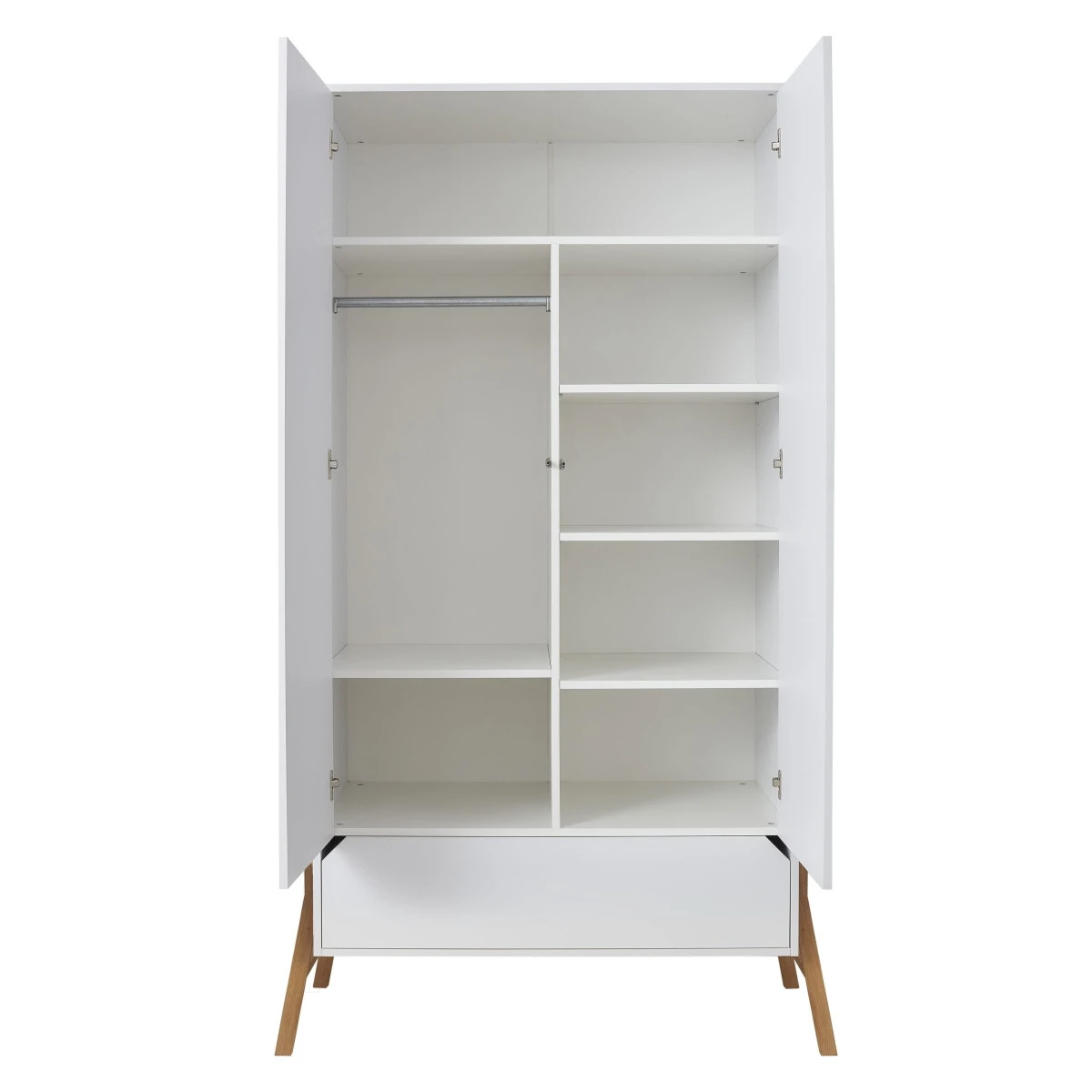 Bellamy Lotta Snow Babykamer: Ledikant/Juniorbed, Commode En 2-Deurskast 14 Bellamy Lotta Snow Babykamer: Ledikant/Juniorbed, Commode En 2-Deurskast - Afbeelding 12