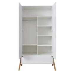 Bellamy Lotta Snow Babykamer: Ledikant/Juniorbed, Commode Met 6 Lades En 2-Deurskast -Baby Producten Winkel bellamy lotta snow 2 deurskast lobisz2d 2 2