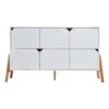 Bellamy Lotta Snow Commode Met 6 Lades LOBIKO6S -Baby Producten Winkel bellamy lotta snow commode met 6 lades lobiko6s 1