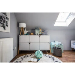 Bellamy Lotta Snow Commode Met 6 Lades LOBIKO6S -Baby Producten Winkel bellamy lotta snow commode met 6 lades lobiko6s 6