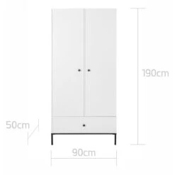 Bellamy Lumi White 2-Deurskast LUBISZ2D 12 Bellamy Lumi White 2-Deurskast LUBISZ2D -Baby Producten Winkel bellamy lumi white 2 deurskast lubisz2d 4