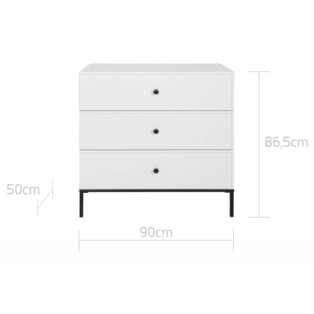Bellamy Lumi White Babykamer: Ledikant/Juniorbed En Commode 13 Bellamy Lumi White Babykamer: Ledikant/Juniorbed En Commode - Afbeelding 11