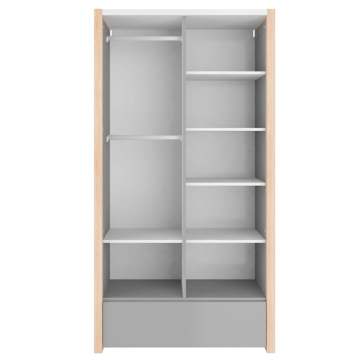 Bellamy Pinette 2-Deurskast PIBSSZ2D 5 Bellamy Pinette 2-Deurskast PIBSSZ2D - Afbeelding 3