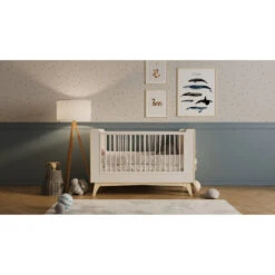 Bellamy So Sixty 70 X 140/160 Cm Ledikant/Juniorbed SSBILO70 -Baby Producten Winkel bellamy so sixty babykamer 01