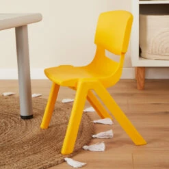 Bieco Geel Kunststof Kinderstoeltje 04000001 -Baby Producten Winkel bieco geel kunststof kinderstoeltje 04000001 5
