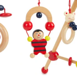Bieco Toys My First Gym Red Houten Babygym 23000004 -Baby Producten Winkel bieco toys my first gym red houten babygym 23000004 5