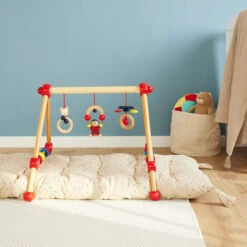 Bieco Toys My First Gym Red Houten Babygym 23000004 -Baby Producten Winkel bieco toys my first gym red houten babygym 23000004 7