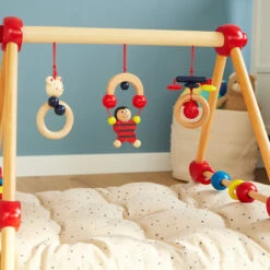 Bieco Toys My First Gym Red Houten Babygym 23000004 -Baby Producten Winkel bieco toys my first gym red houten babygym 23000004 8