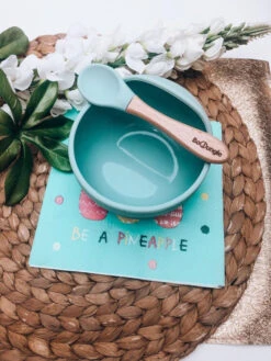 Bo Jungle B-Suction Bowl Blauw Kommetje Met Lepel B500610 -Baby Producten Winkel bo jungle b suction bowl blauw kommetje met lepel b500610 10