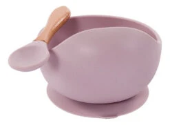 Bo Jungle B-Suction Bowl Roze Kommetje Met Lepel B500620 -Baby Producten Winkel bo jungle b suction bowl roze kommetje met lepel b500620 2