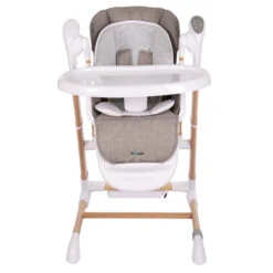 Bo Jungle B-Swinging Pure White Kinderstoel En Babyswing B720110