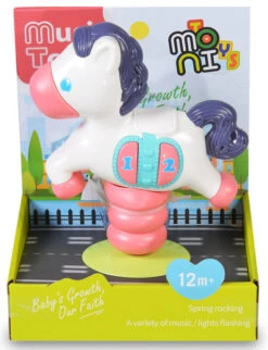 Cangaroo Baby Pony Met Licht Kinderstoel Speelgoed K999-138B -Baby Producten Winkel cangaroo baby pony met licht kinderstoel speelgoed k999 138b 4