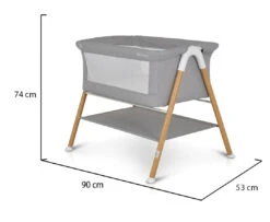 Cangaroo Kalinihta Wooden Grey Wieg -Baby Producten Winkel cangaroo kalinihta wooden grey wieg 7