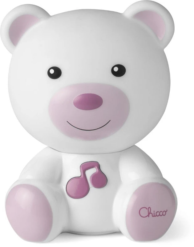 Chicco Dreamlight Bear Pink Nachtlampje Met Muziek C09830.10 3 Chicco Dreamlight Bear Pink Nachtlampje Met Muziek C09830.10