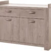 Commode Amalia Grijs AMA2BKO 1 Commode Amalia Grijs AMA2BKO -Baby Producten Winkel commode amalia grijs ama2bko