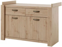 Meegroei Babykamer Amalia Naturel: Meegroei Ledikant, Commode En 2-Deurskast -Baby Producten Winkel commode amalia naturel