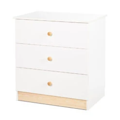 Babykamer Milly: Ledikant & Commode -Baby Producten Winkel commode milly wit 2 2