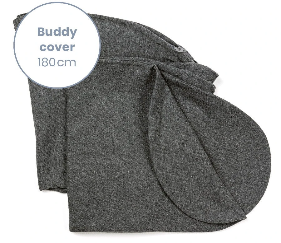 Doomoo Buddy Chine Anthracite Voedingskussenhoes BC B12 5 Doomoo Buddy Chine Anthracite Voedingskussenhoes BC B12 - Afbeelding 3