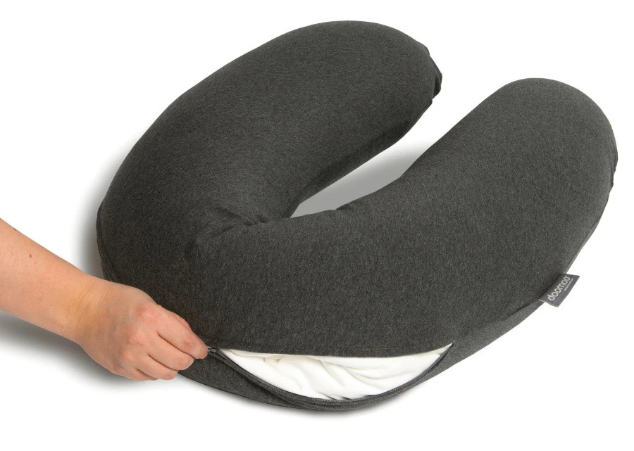 Doomoo Buddy Chine Anthracite Voedingskussenhoes BC B12 6 Doomoo Buddy Chine Anthracite Voedingskussenhoes BC B12 - Afbeelding 4