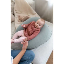 Doomoo Green Opblaasbaar Voedingskussen NAP01 -Baby Producten Winkel doomoo green opblaasbaar voedingskussen nap01 1