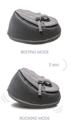 Doomoo Seat'n Swing Grijs Zitzak 02 16 Doomoo Seat'n Swing Grijs Zitzak 02 -Baby Producten Winkel doomoo rockingmode 1