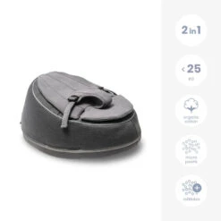 Doomoo Seat'n Swing Antraciet Zitzak 01 -Baby Producten Winkel doomoo seat antraciet zitzak 01 3