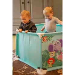 Eco Toys Jungle Turquoise Box En Ballenbak CH51012D -Baby Producten Winkel eco toys jungle turquoise box en ballenbak ch51012d 01