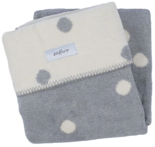 Zaffiro Ecru & Grijs Gestipt 75 X 100 Cm Wiegdeken 14970 3 Zaffiro Ecru & Grijs Gestipt 75 X 100 Cm Wiegdeken 14970