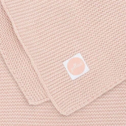 Jollein Basic Knit Pale Pink 75 X 100 Cm Wiegdeken 516-511-65310 -Baby Producten Winkel jollein basic knit pale pink 75 x 100 cm wiegdeken 516 511 65310 3