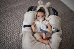 Jollein Bunny Nougat Wikkeldeken 032-566-66019 -Baby Producten Winkel jollein bunny nougat wikkeldeken 032 566 66019 5