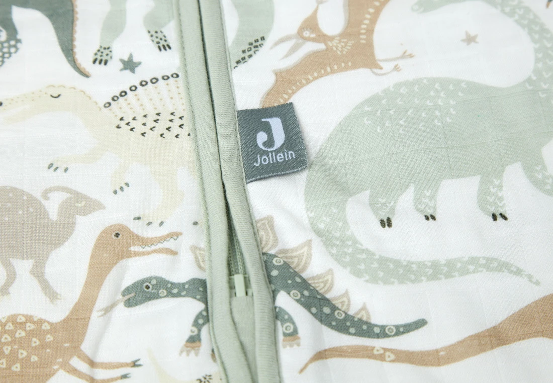 Jollein Dino 70 Cm Hydrofiel Zomerslaapzak 048-510-67025 5 Jollein Dino 70 Cm Hydrofiel Zomerslaapzak 048-510-67025 - Afbeelding 3