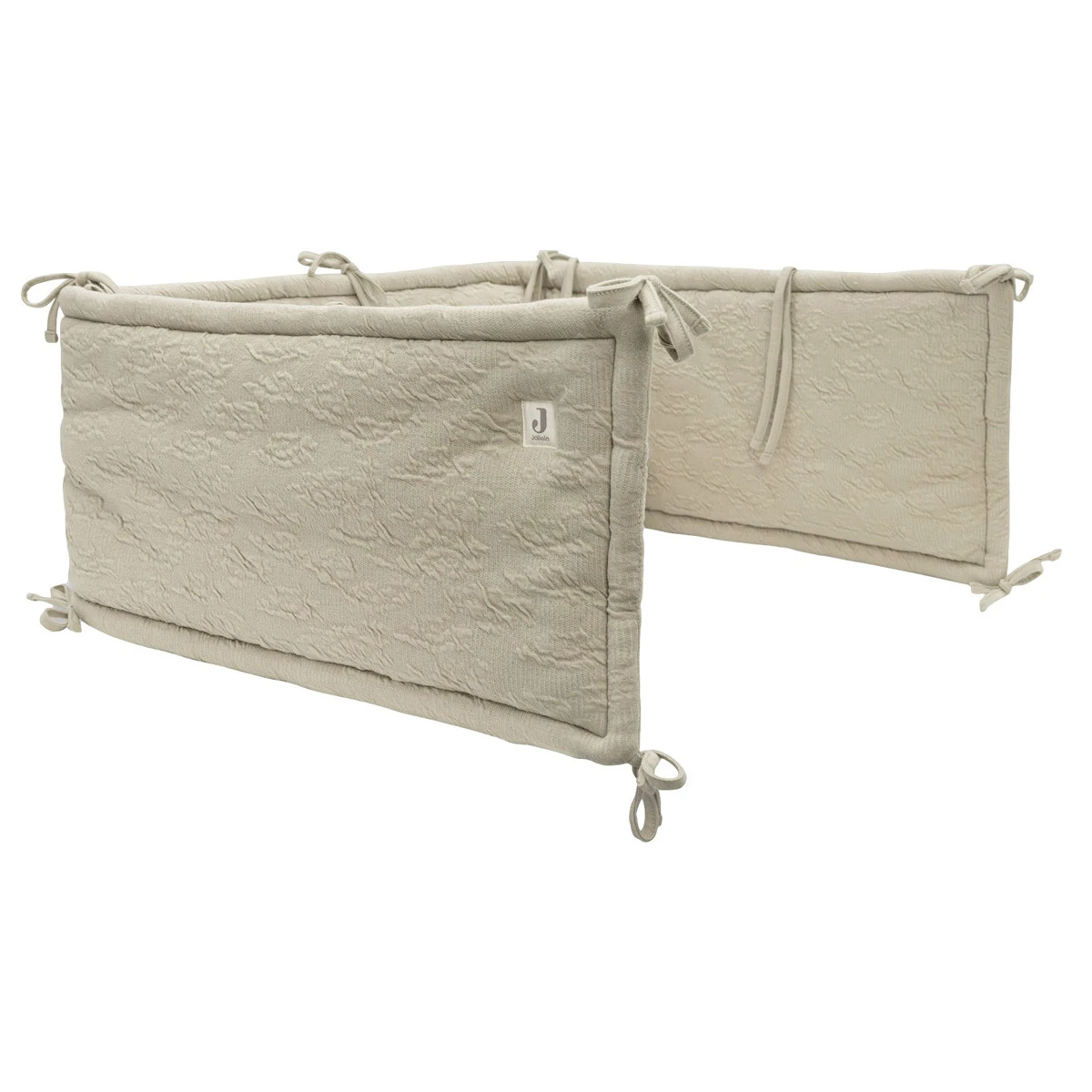 Jollein Soft Waves Olive Green 30 X 180 Cm Bedbumper 004-895-67052