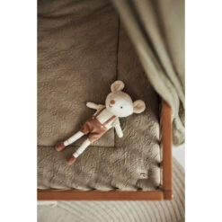 Jollein Soft Waves Olive Green 75 X 95 Cm Boxkleed 017-512-67052 -Baby Producten Winkel jollein soft waves olive green 75 x 95 cm boxkleed 017 512 67052 2