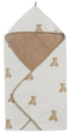 Jollein Teddy Bear 75 X 75 Cm Badcape 534-836-66095 -Baby Producten Winkel jollein teddy bear 75 x 75 cm badcape 534 836 66095 3