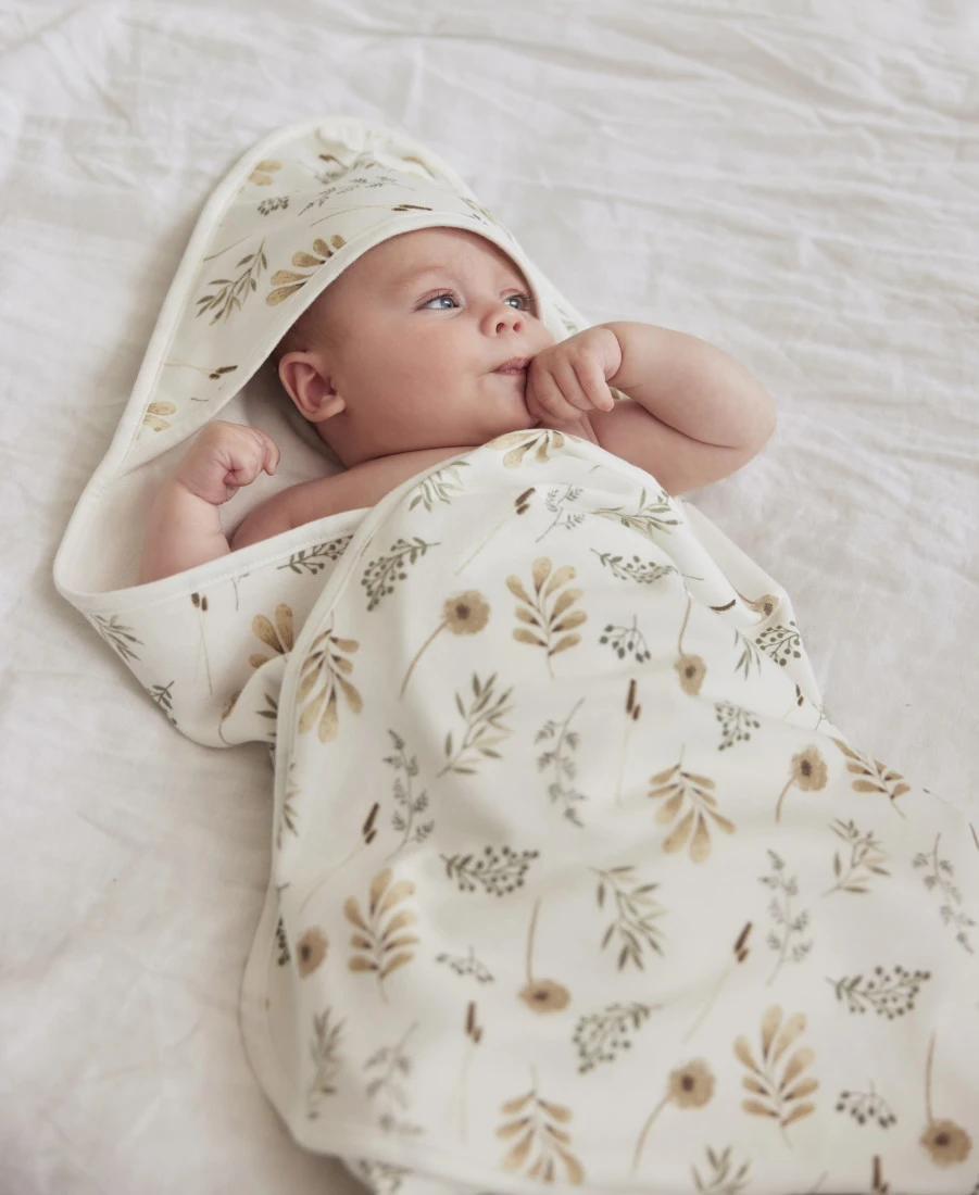 Jollein Wild Flowers 75 X 75 Cm Badcape 534-836-66098 8 Jollein Wild Flowers 75 X 75 Cm Badcape 534-836-66098 - Afbeelding 6