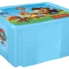 Keeeper PAW Patrol Blauw 45L Opbergbox 1223963213700 -Baby Producten Winkel keeeper paw patrol blauw 24l opbergbox 12218 1