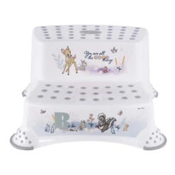 Keeeper Bambi Wit 2 Treden Opstapje 1003251926600 -Baby Producten Winkel keeeper bambi wit 2 treden opstapje 1003251926600 1