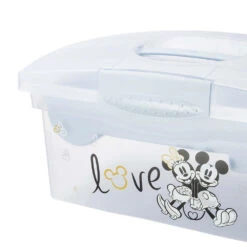 Keeeper Mickey Mouse Blauw Draagbare Opbergbox Met Organizer 1220268424700 -Baby Producten Winkel keeeper mickey mouse blauw draagbare opbergbox met organizer 1220268424700 4