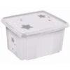 Keeeper Stars Wit 45L Opbergbox 1224351919600 -Baby Producten Winkel keeeper stars wit 45l opbergbox 1224351919600 1
