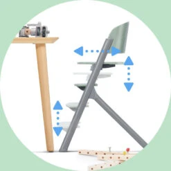 Kinderkraft Livy Oak 4-in-1 Meegroeistoel KHLIVY00WOD0000 -Baby Producten Winkel khlica00pnk0000 7 1920x1920 3