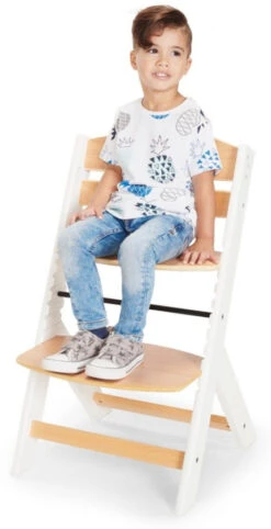 Kinderkraft Enock Grijs Meegroei Kinderstoel KKKENOCGRYF000 -Baby Producten Winkel kinderkraft enock wit meegroei kinderstoel kkkenocnat0000 6 1