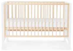 Kinderkraft Mia Wit Ledikant KKHMIAWHT0000 -Baby Producten Winkel kinderkraft mia wit ledikant incl. matras kkhmiawht000m 1 4 1