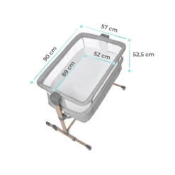 Kinderkraft Neste Air Grey Wieg Aan Bed KKLNEAIRGRY000 19 Kinderkraft Neste Air Grey Wieg Aan Bed KKLNEAIRGRY000 -Baby Producten Winkel kinderkraft neste air grey wieg aan bed kklneairgry000 .7