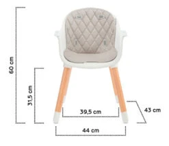 Kinderkraft Sienna Grey 2-in-1 Kinderstoel KKKSIENGRY0000 -Baby Producten Winkel kinderkraft sienna grey kinderstoel kkksiengry0000 11