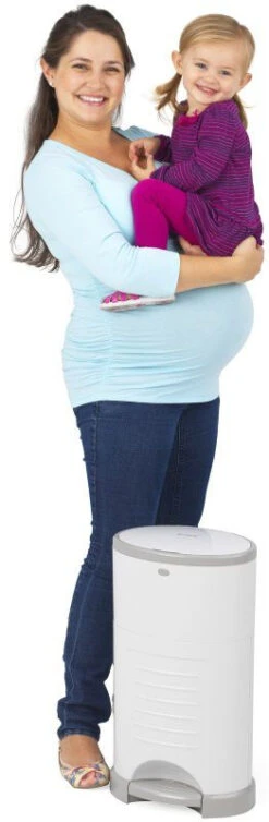 Korbell Wit Nappy Disposal System Luieremmer M250DSW -Baby Producten Winkel korbell luieremmer sfeerfoto 2