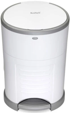 Korbell Wit Nappy Disposal System Luieremmer M250DSW -Baby Producten Winkel korbell luieremmer wit 1