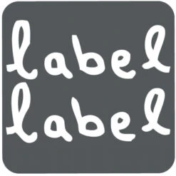 Label Label Blush Pink Badstof/Hydrofiel Badjas LLTT-934666 -Baby Producten Winkel logo label label 7 2 2